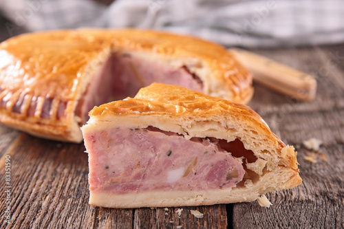 Photos meat pie