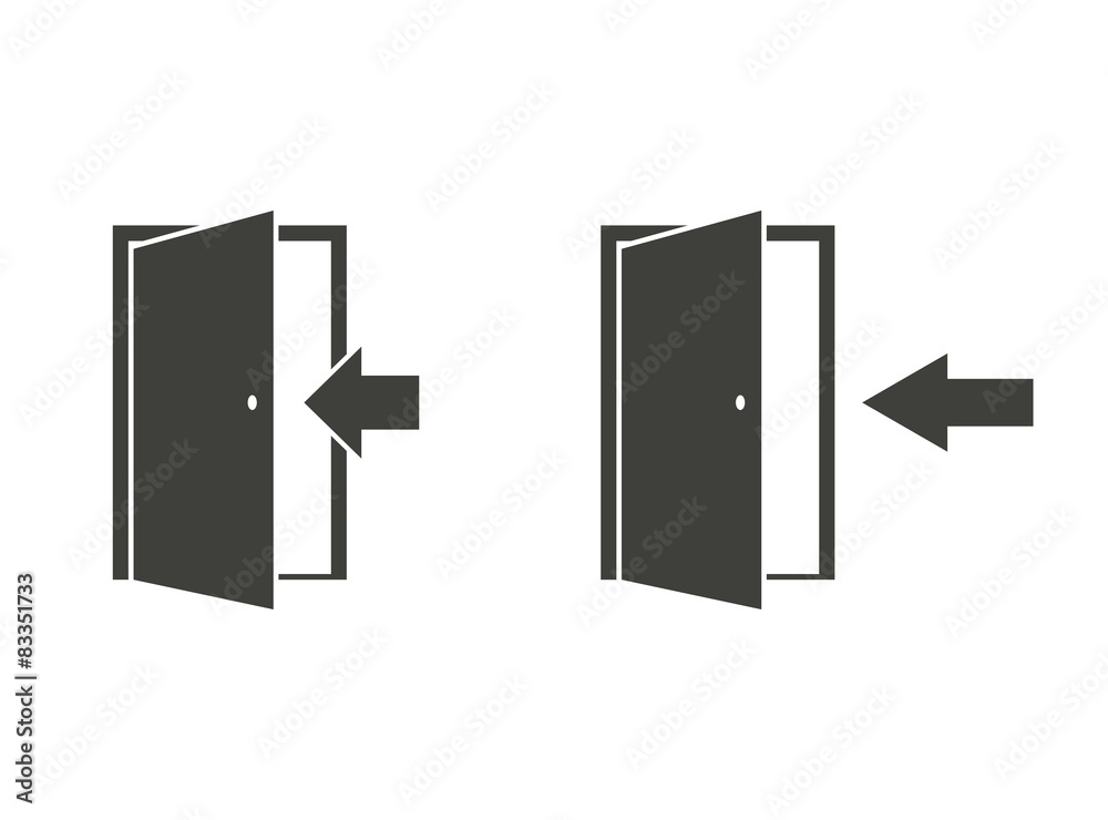 Door icons Door icons