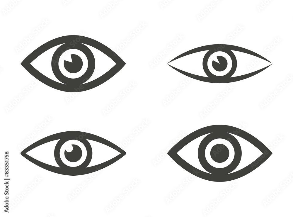 Eye icons Eye icons