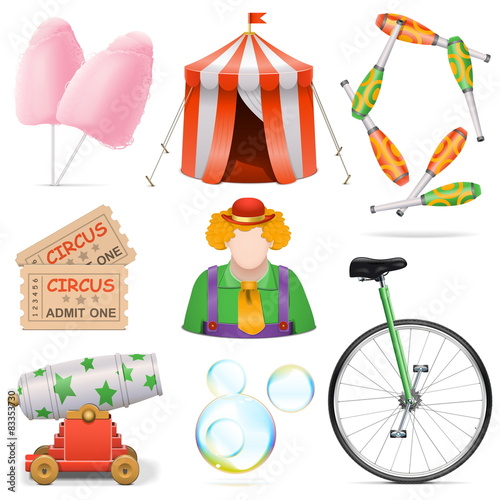 Vector Circus Icons