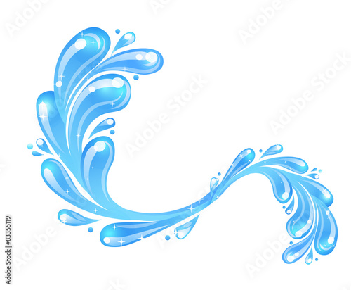 Illustration of Sea Waves
