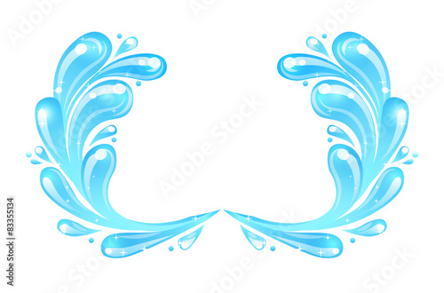 Illustration of Sea Waves