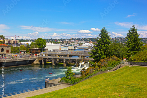  Ballard Locks in Seattle, USA