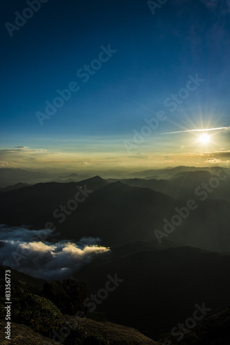 Pôr do Sol Cume Pico dos Marins
