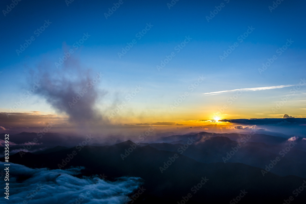 Pôr do Sol Cume Pico dos Marins Pôr do Sol Cume Pico dos Marins