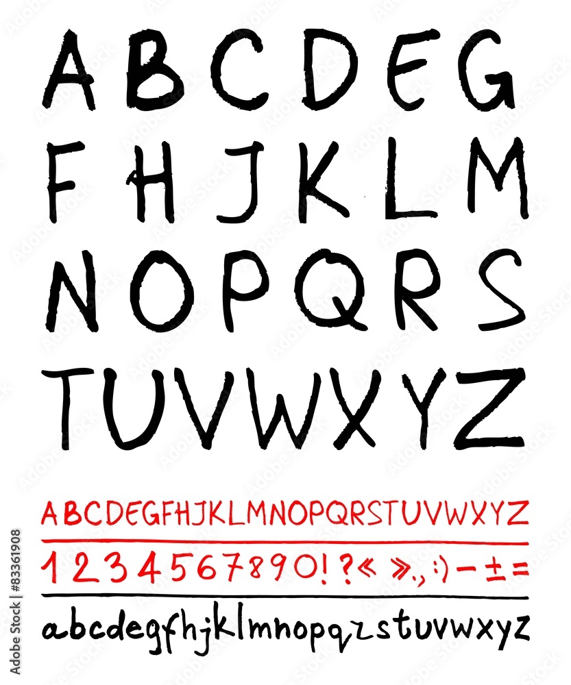 English handwriting alphabet English handwriting alphabet