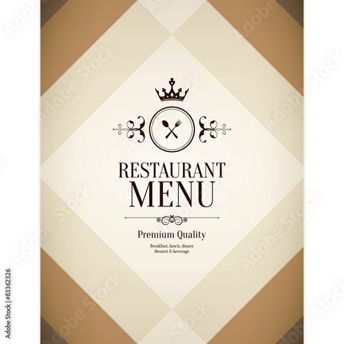 Restaurant menu design