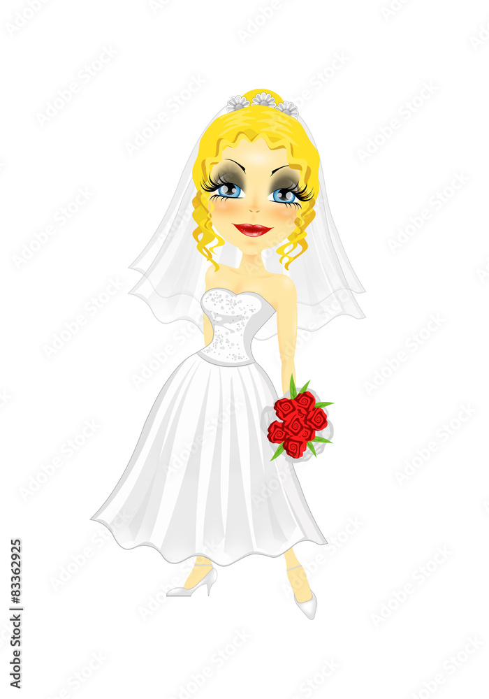 Fototapeta premium Bride