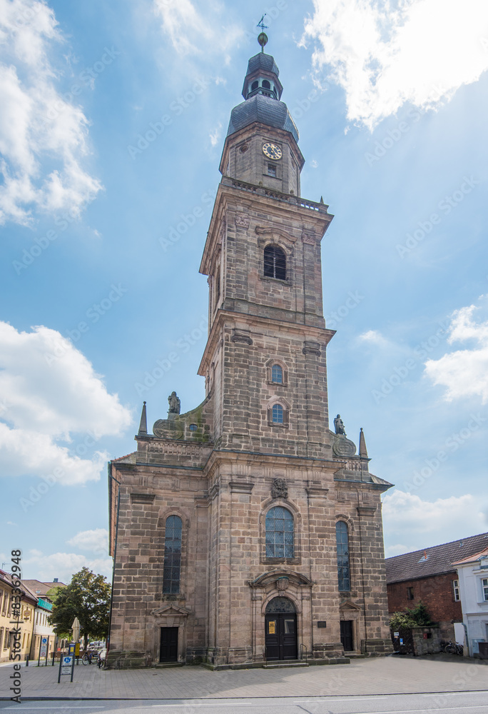 Altstädter Dreifaltigkeitskirche Erlangen frontal