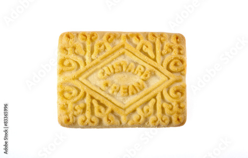 Tableau sur toile Custard Cream Biscuit