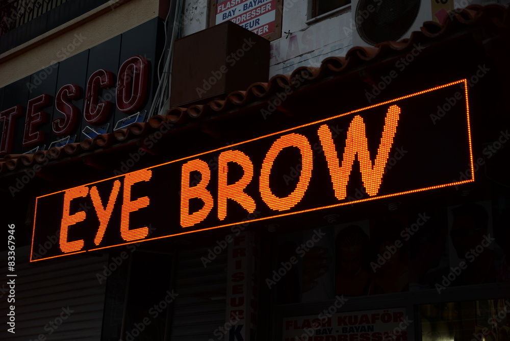 Fototapeta premium Eye brow