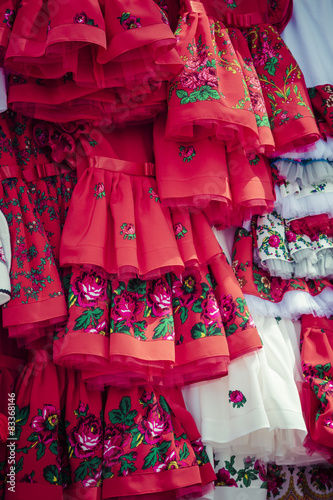 Traditional clothes in Zakopane, Poland.