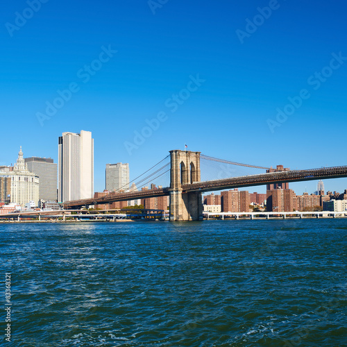 Lower Manhattan skyline view from Brooklyn © haveseen
