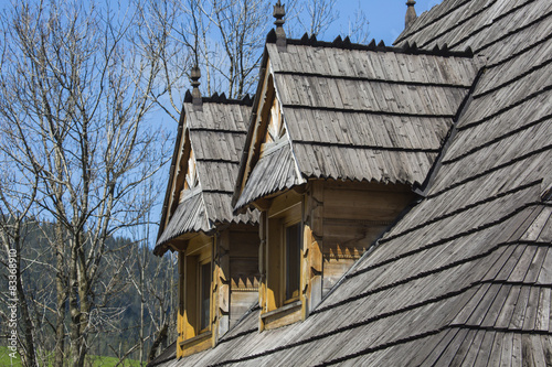Traditional polish wooden hut from Zakopane, Poland. © Curioso.Photography