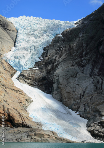 Norway, Briksdal glacier