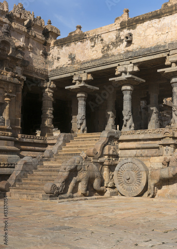 Staircase of Mandapam. photo