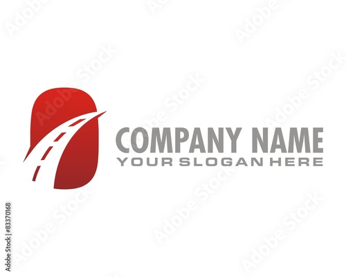 highway red logo image vector