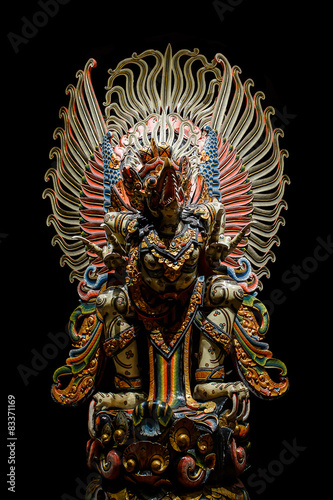 Garuda statue of the Hindu.