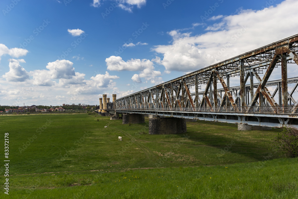 The bridge in Tczew