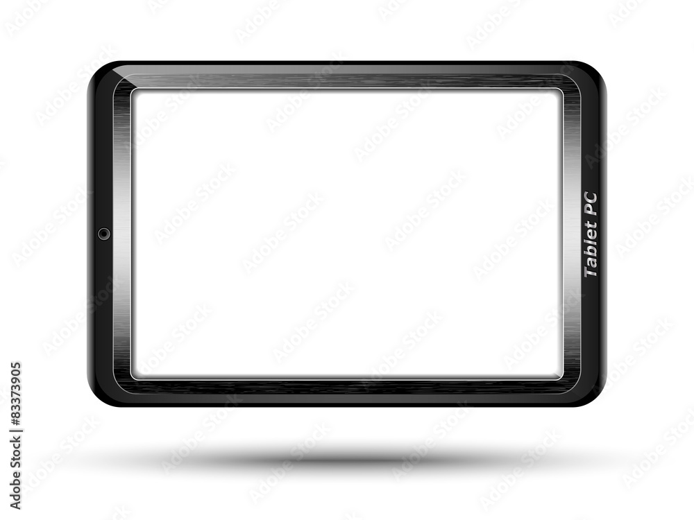 Tablet PC with blank screen original design. Vector Tablet PC with blank screen original design. Vector