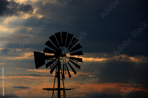 Windmill Silhouette
