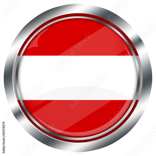 runder Österreich flagge web button mit Metall Rahmen Free Download runder Österreich flagge web button mit Metall Rahmen - GFXLoad