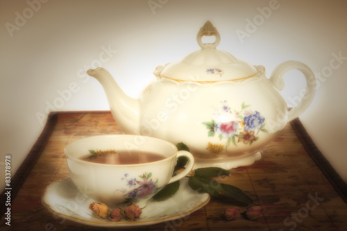 Grandma's rose tea © KajzrPhotography.com