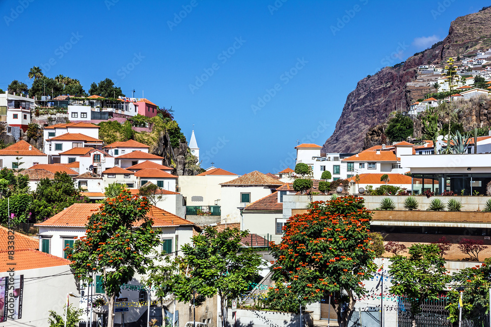 village Camara de Lobos, Madeira, Portugal.