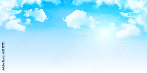 空　雲　背景