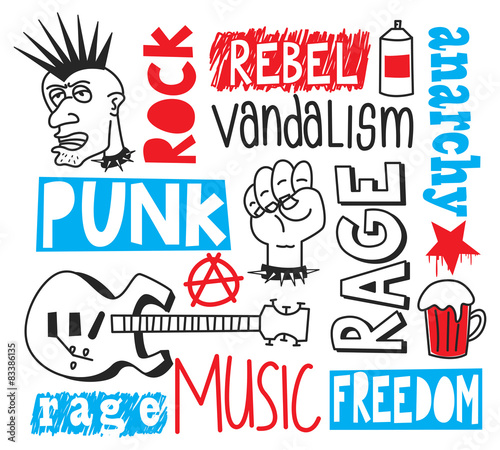 punk doodle