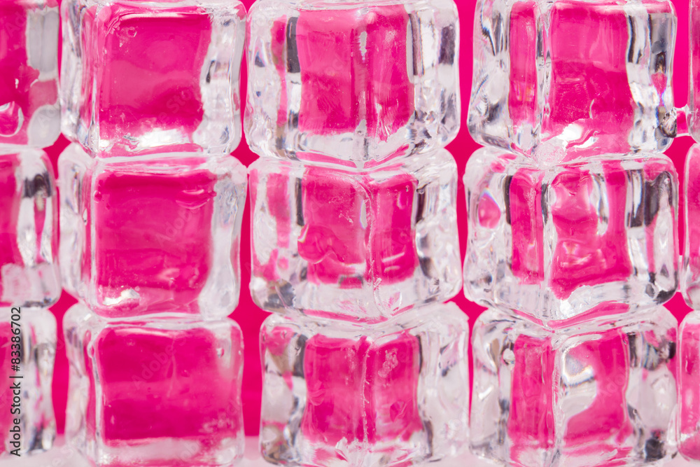 background made of ice cubes background made of ice cubes