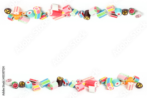 candy isolate on white background