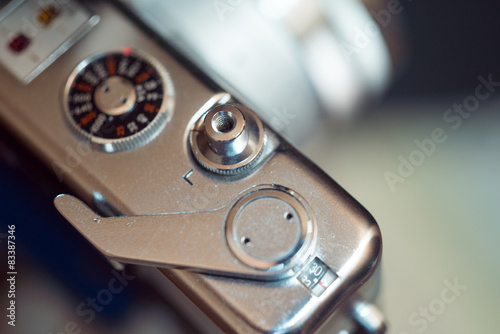 Wallpaper Mural クラシックカメラのシャッター部分 Torontodigital.ca