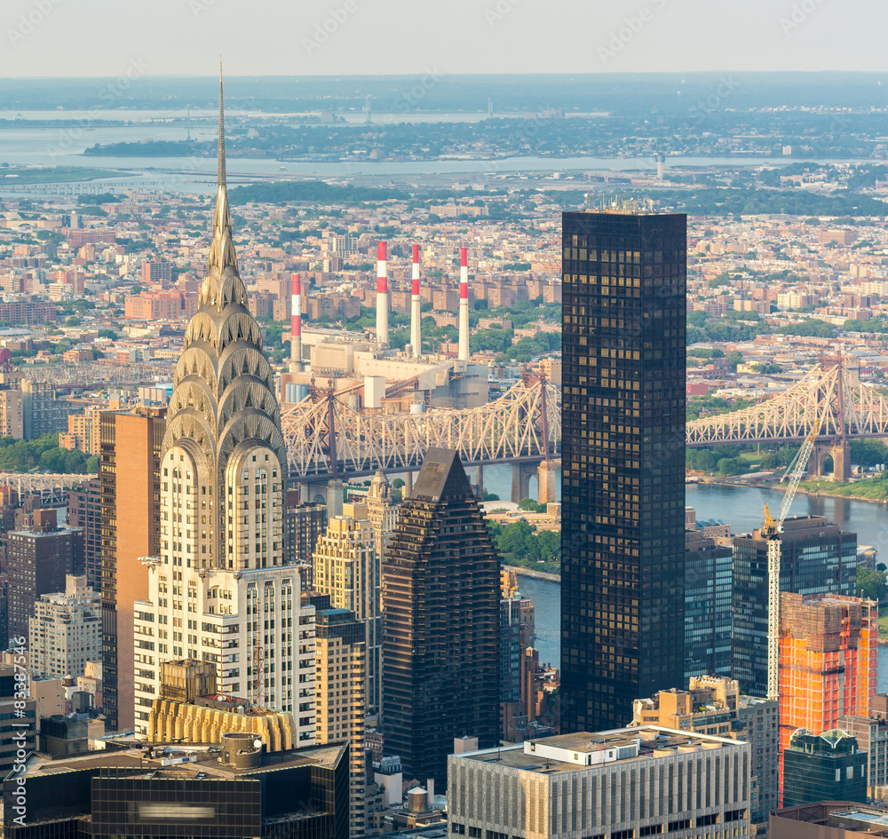 Amazing skyline of Manhattan - New York Skyscrapers Amazing skyline of Manhattan - New York Skyscrapers