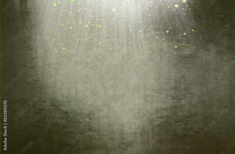 Obraz premium Wall-paper with gloss green