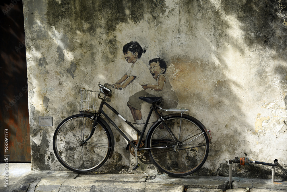 Fototapeta premium Sztuka ulicy Penang
