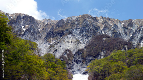 伯耆富士 大山 初夏の南壁