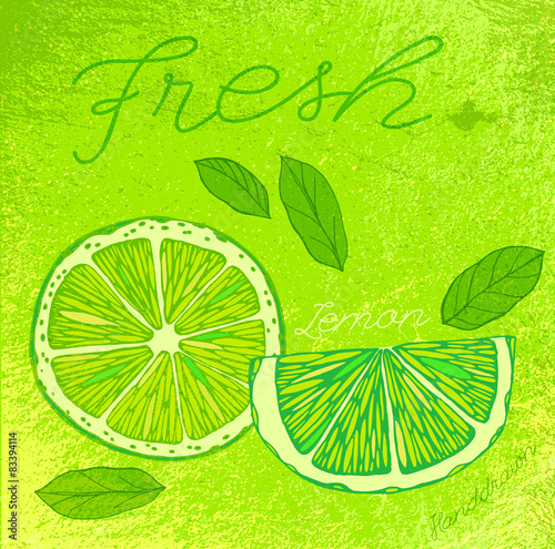 Handdrawn Lemon