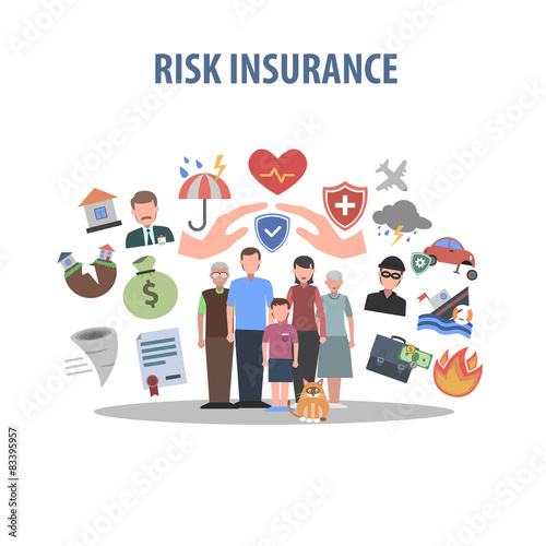 Insurance Concept Flat