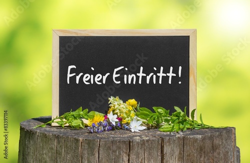 Freier Eintritt! photo