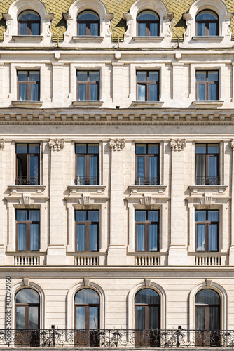 Vintage Architecture In Bucharest, Romania