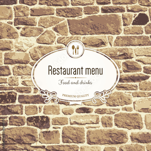 Restaurant menu design