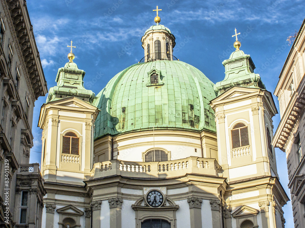 Katholische Kirche St. Peter am Petersplatz in Wien
