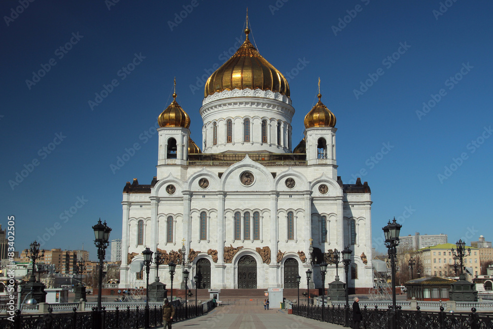 Fototapeta premium The Cathedral of Christ the Saviour 