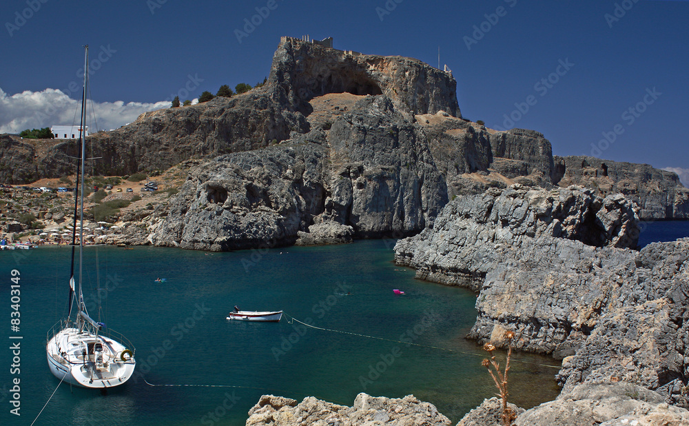 Griechenland Küste Landschaft Urlaub 