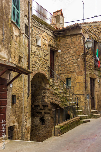 Fototapeta Naklejka Na Ścianę i Meble -  Pitigliano city Tuscany Italy