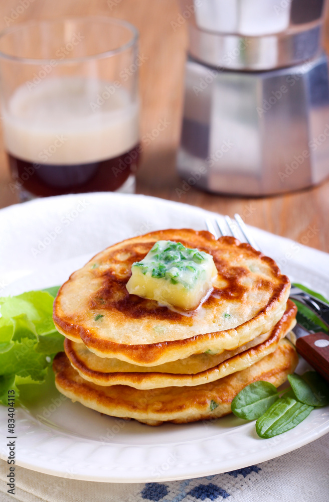 Sweetcorn pancakes Sweetcorn pancakes