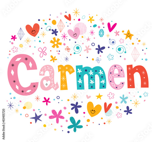 Carmen name logo