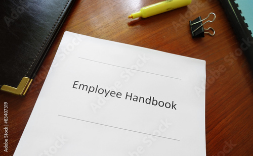 Employee handbook