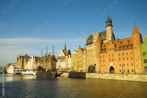  historic city of Gdansk, Poland.